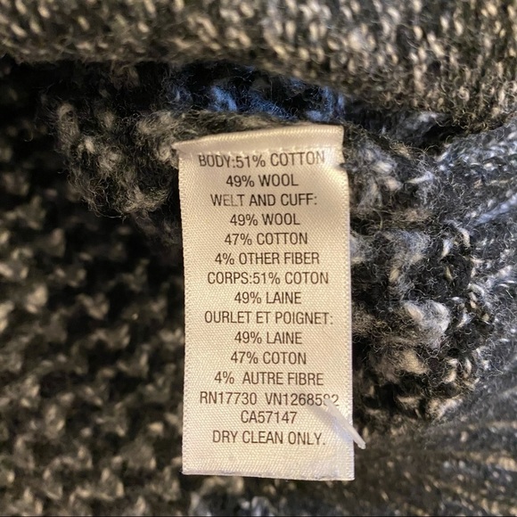 Rag & Bone Unisex Chunky Knit Cardigan Gray size Small - Picture 4 of 10